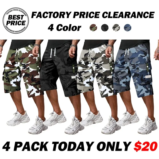 Men'S Summer Lightweight Cargo Pants