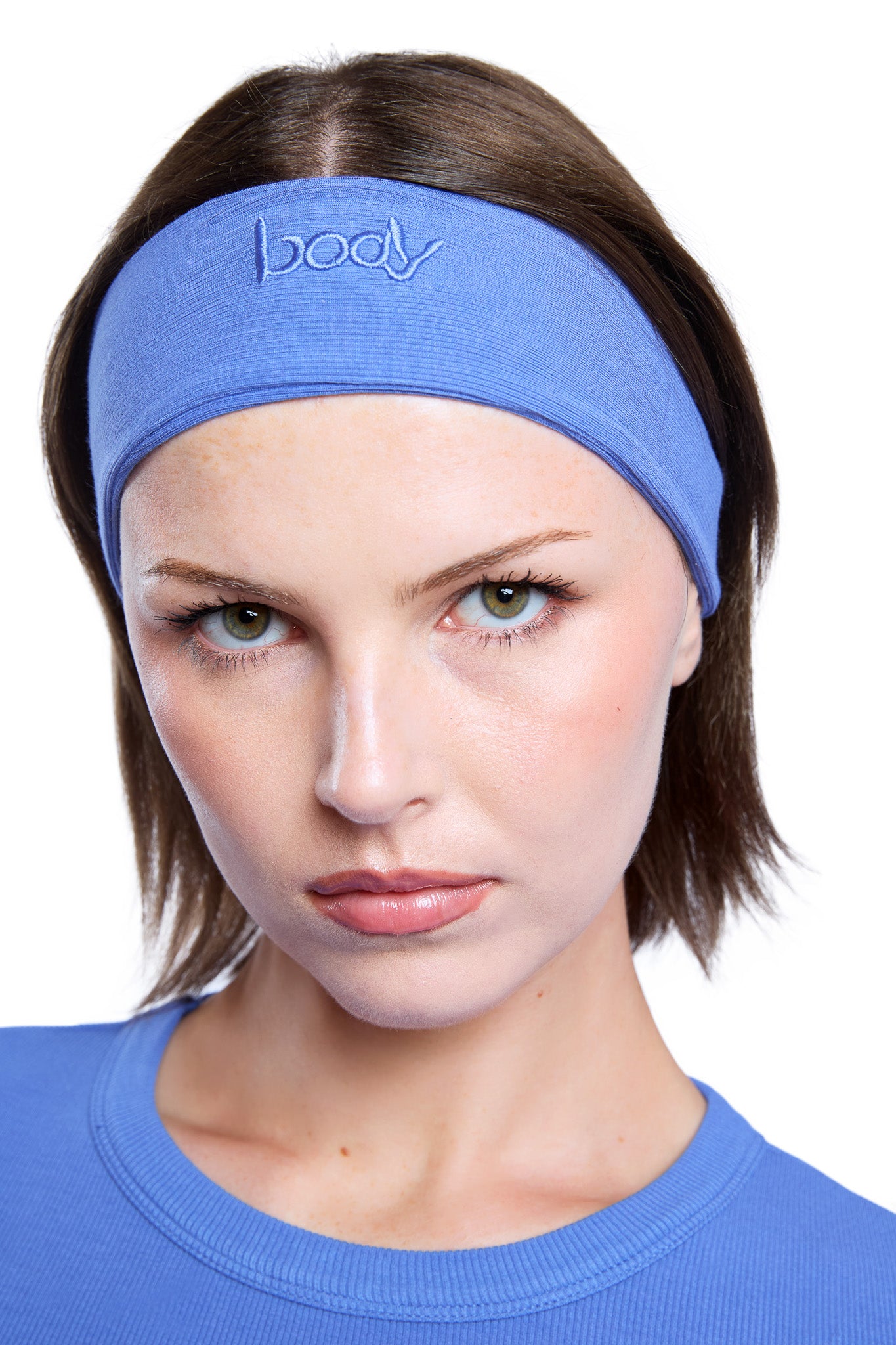 RIBBED HEADBAND ESSENTIAL (VIBRANT BLUE)