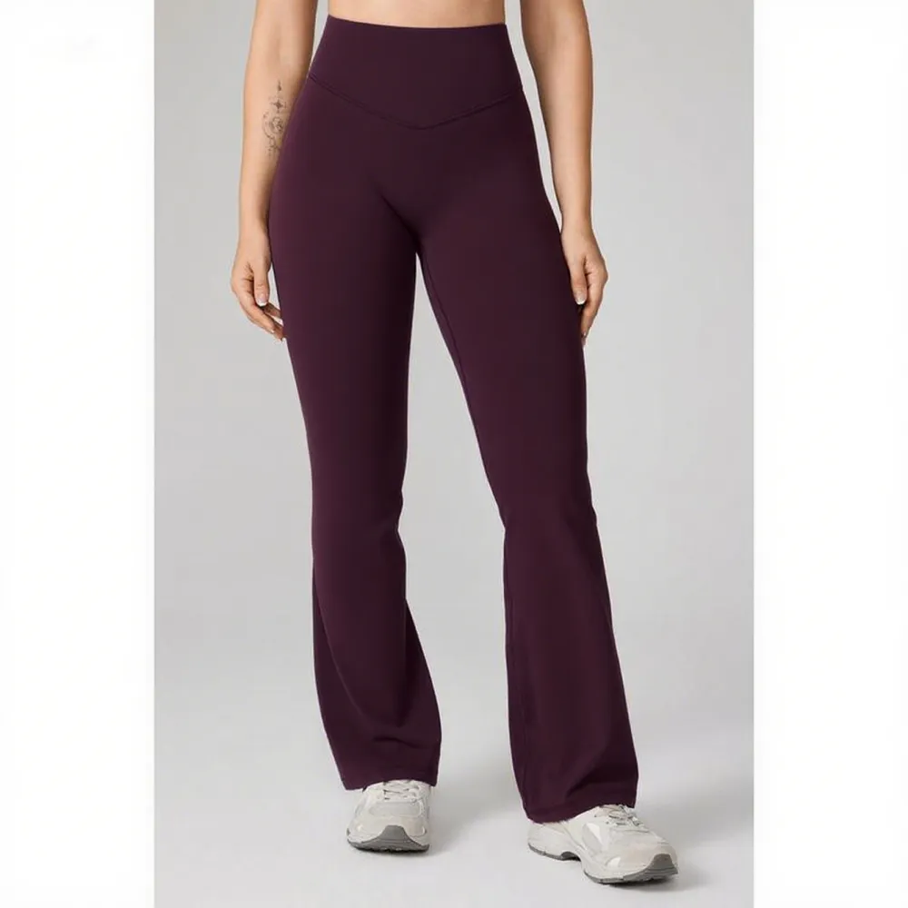 🔥8- PACK No Front Seam Flare Leggings 31