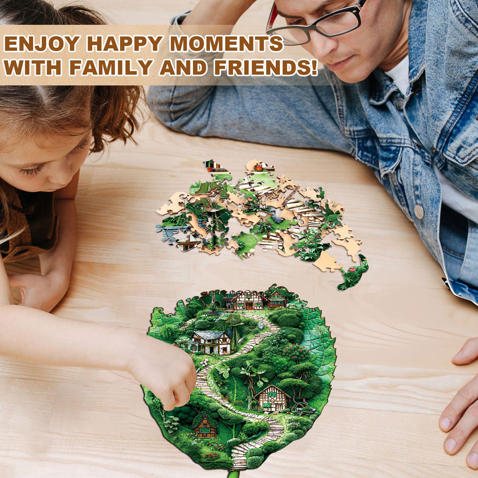 Forest Pathway Wooden Jigsaw Puzzle