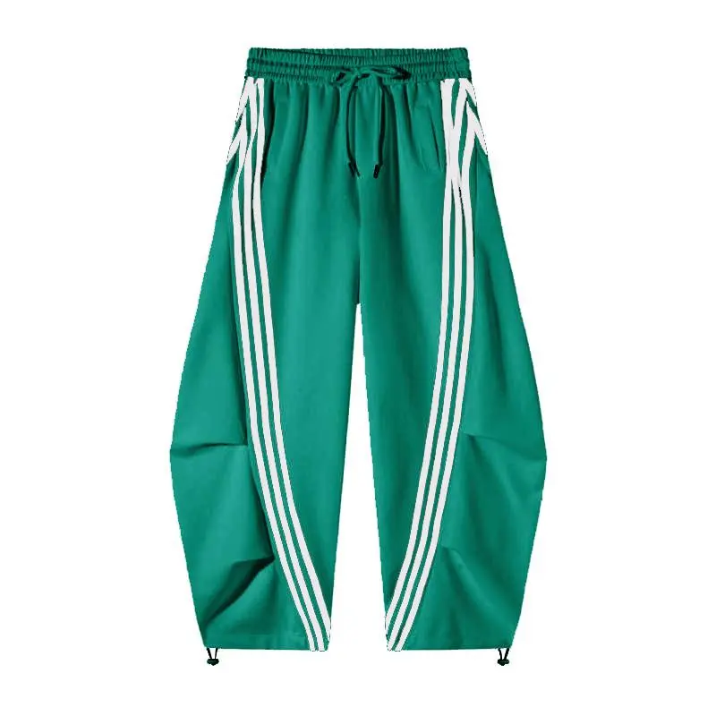 Women’s Loose Wide Leg Striped Track Pants