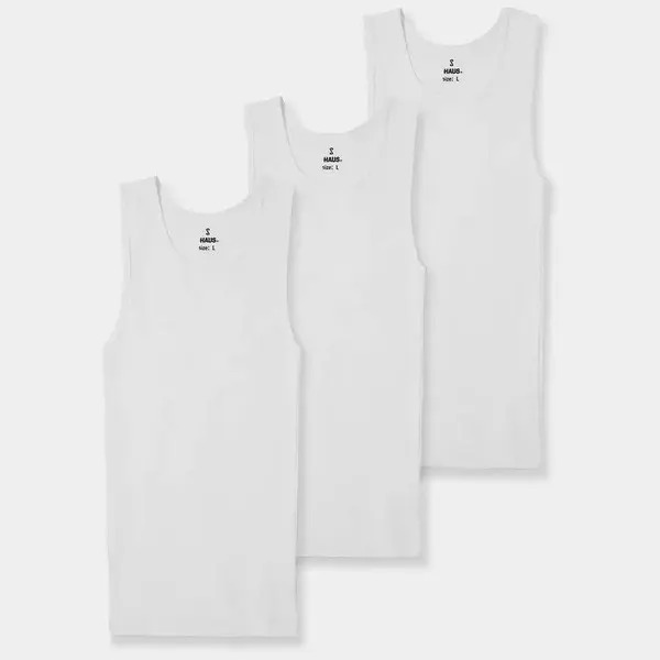 Men's Ultra-Soft Cotton Fitted Tank Top