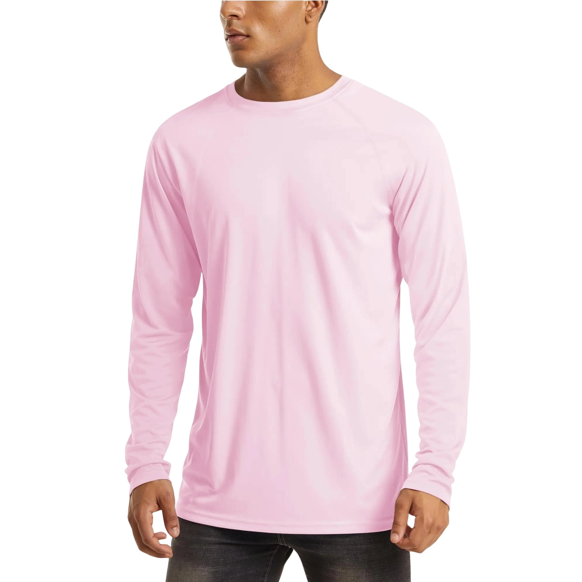 Men's UPF 50+ Long Sleeve Quick Dry Rash Guard Shirt