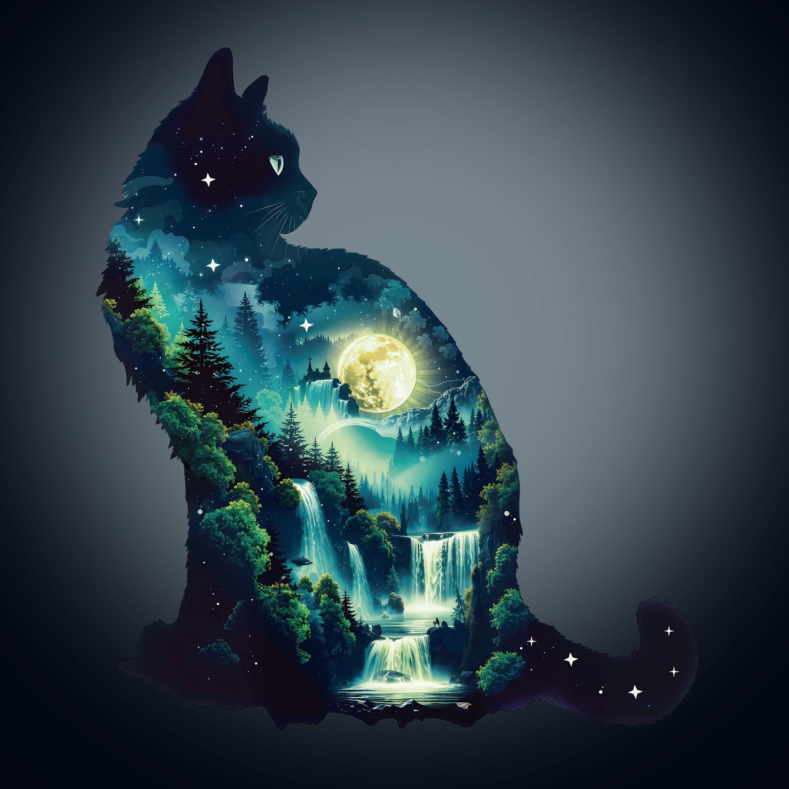 Under The Starveil Wooden Jigsaw Puzzle