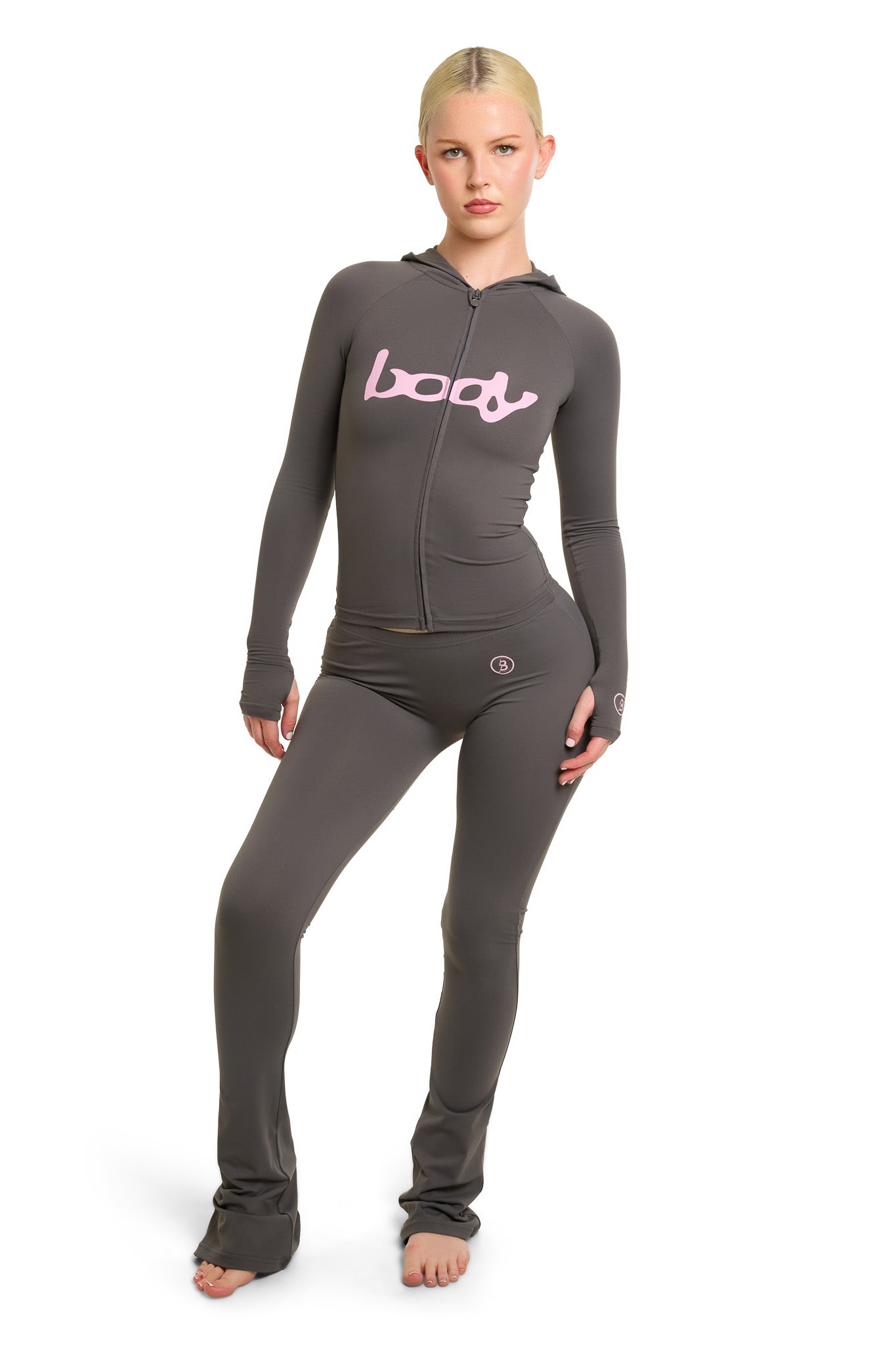 BASICS HOODIE 2.0 (GREY/LILAC)