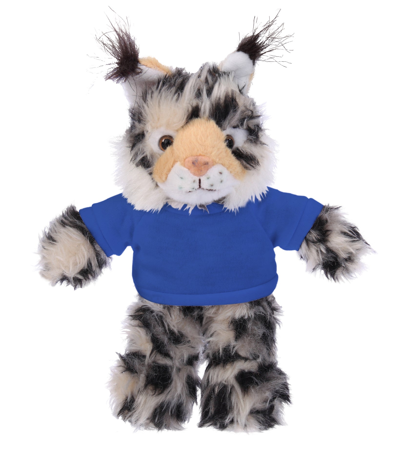 Floppy Wild Cat with Tee 8inch