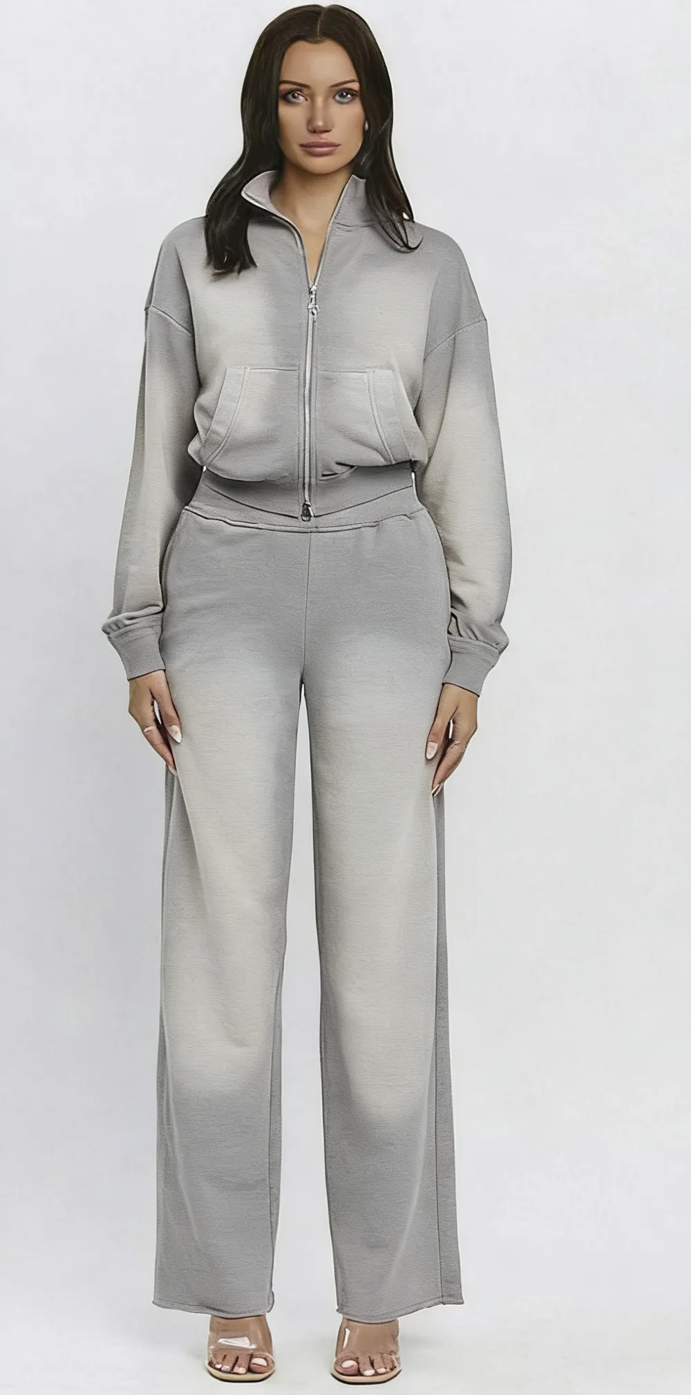 Washed Effect Tracksuit