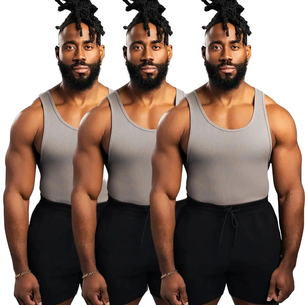 Men'sTank Top | Please Size Up | Cotton and Spandex