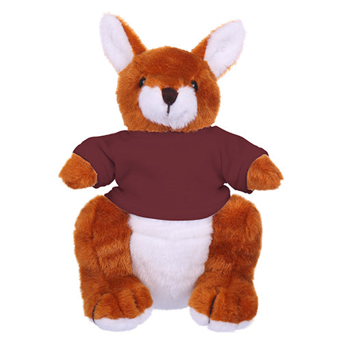 Soft Plush Kangaroo with Tee 8inch