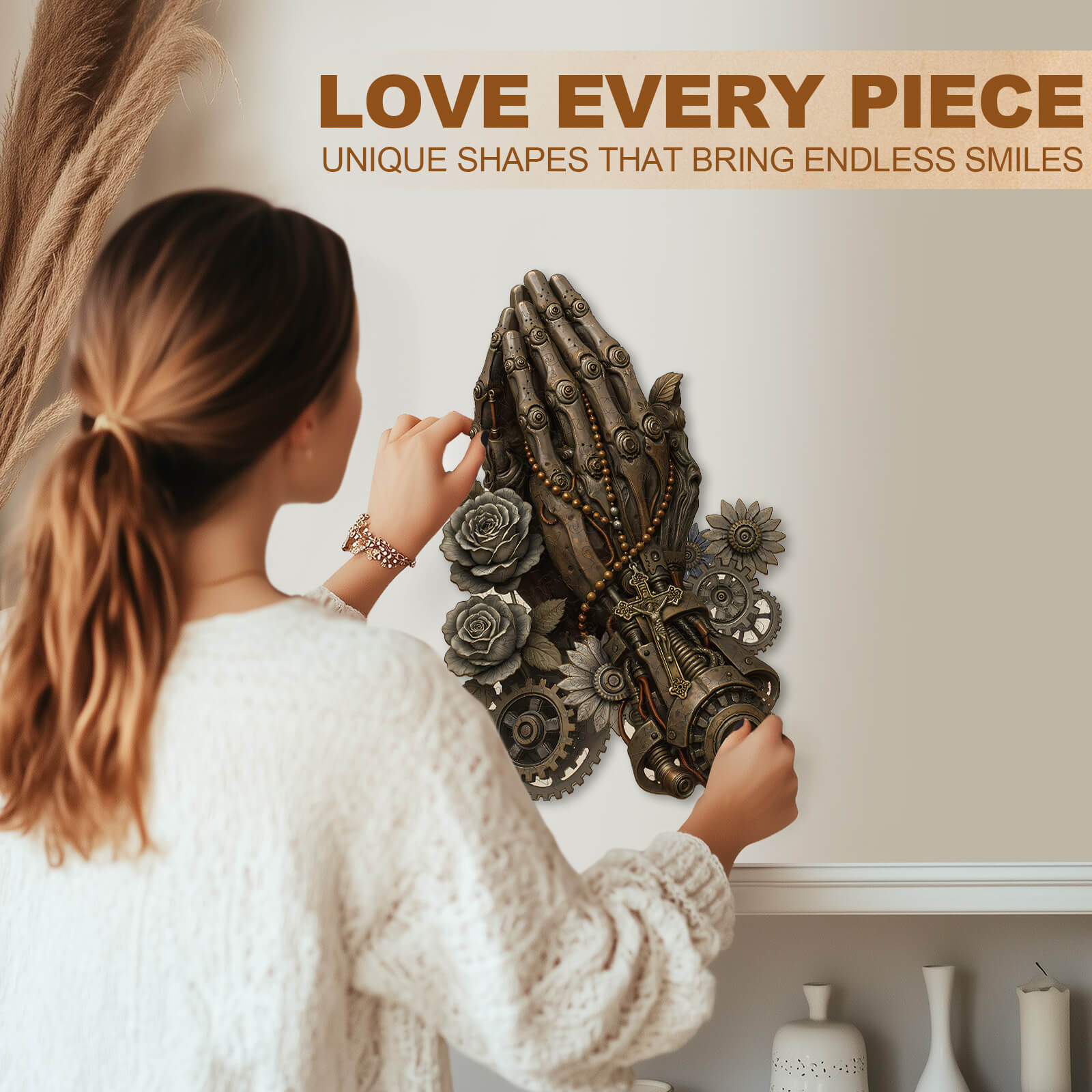 The Praying Hand-1 Wooden Jigsaw Puzzle