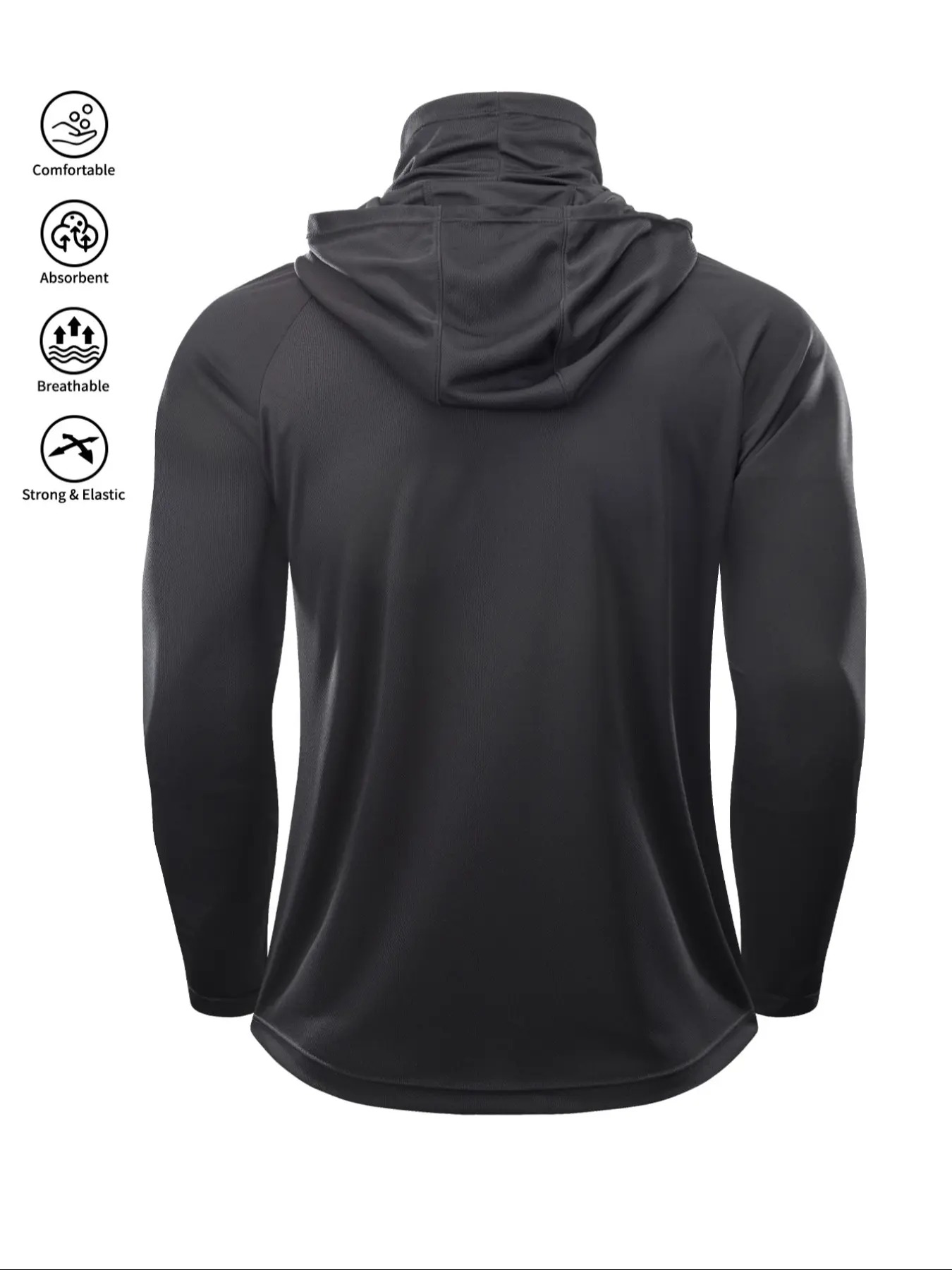 Men's UPF 50+ Sun Protection Hoodie ☀️
