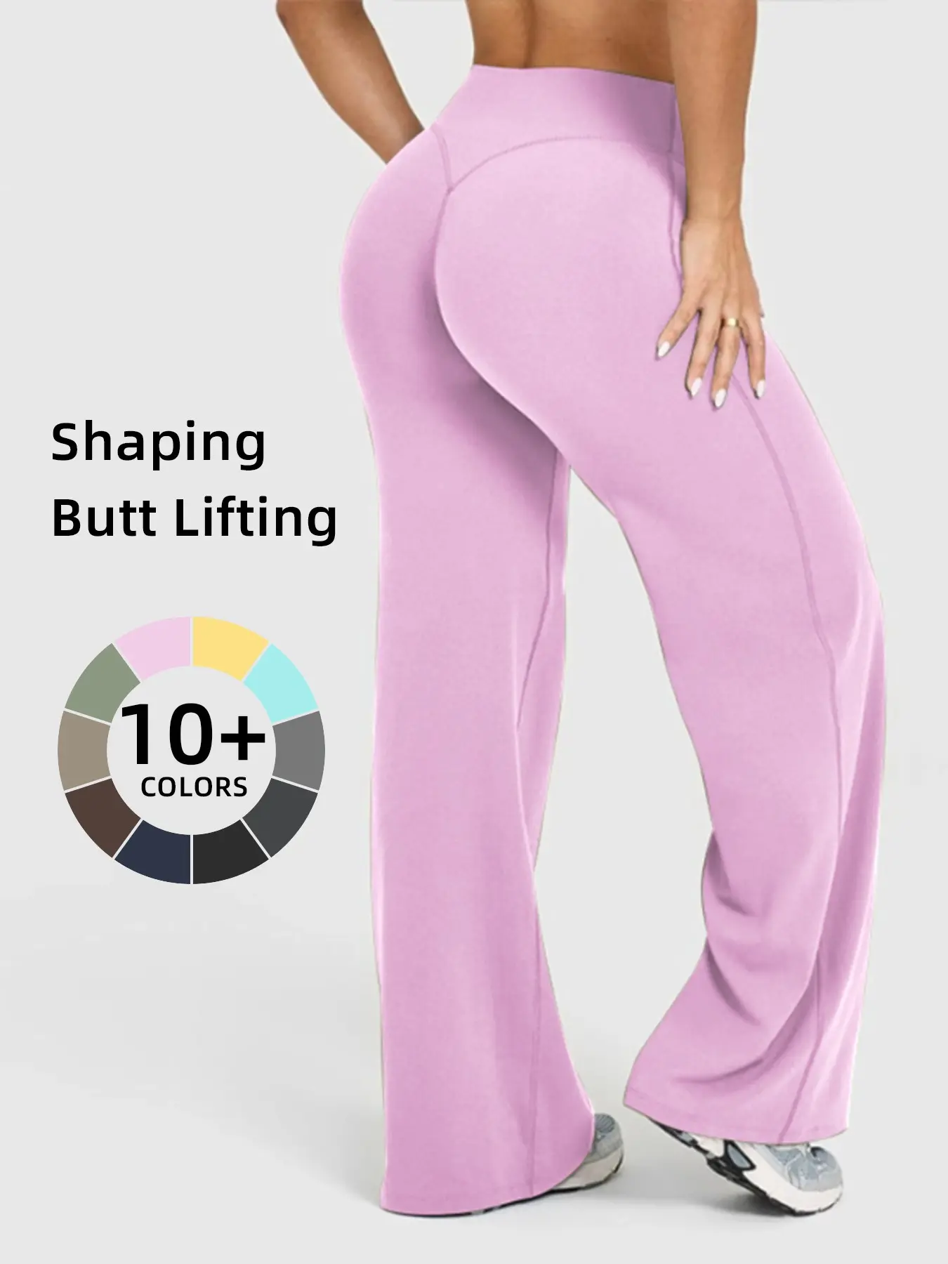 Women's Casual Wide Leg Sport Pants, Casual Sporty Trousers, Perfect Choice for Spring & Summer, Comfortable Fashion Design, Ideal for Daily Wear