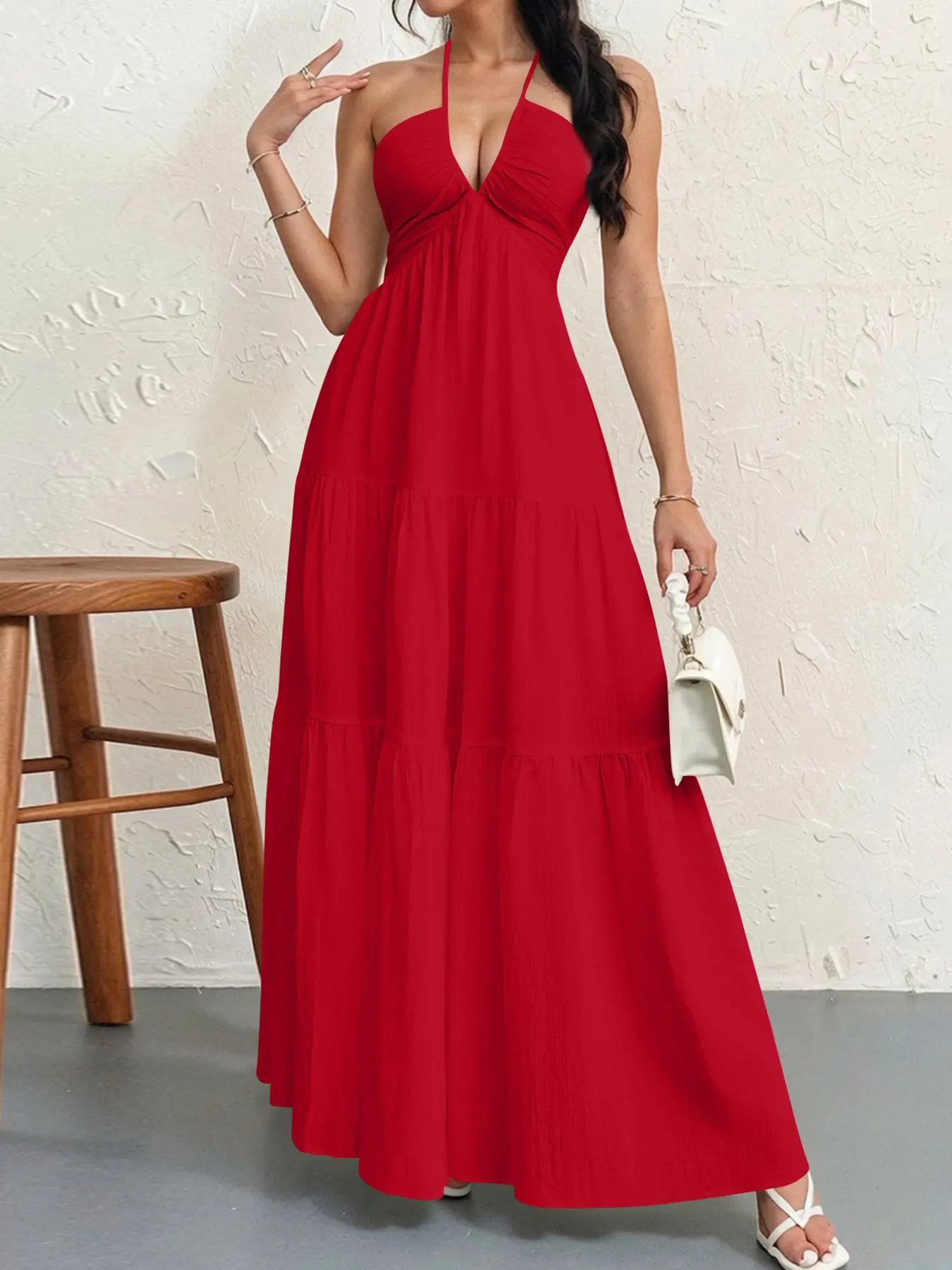 Women's Plain Dress, Summer Clothes Women