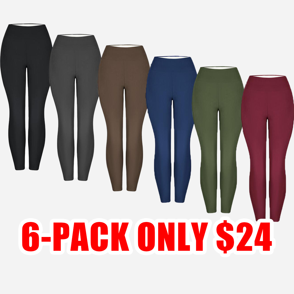 Winter Fleece Lined Leggings – High Waist, Warm & Stretchy Yoga Pants
