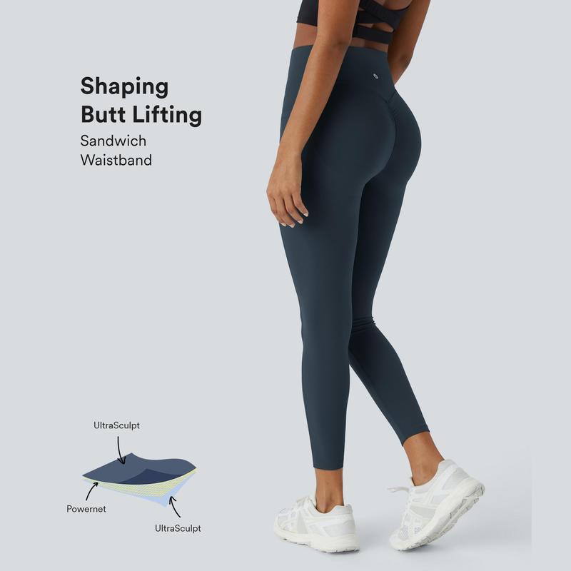 🔥SculptLift High‑Waist Shaping Leggings with Pockets