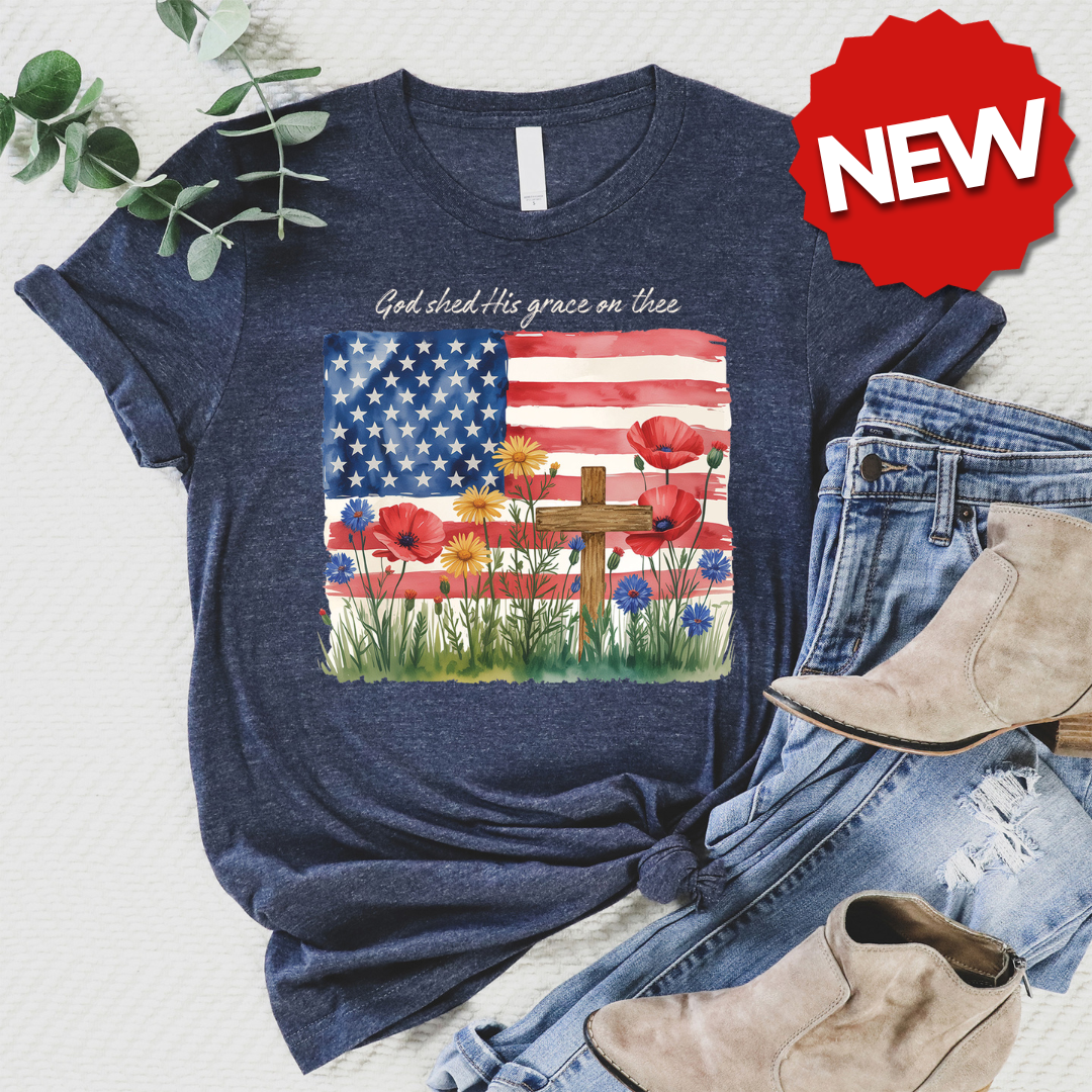 God Shed His Grace Tee