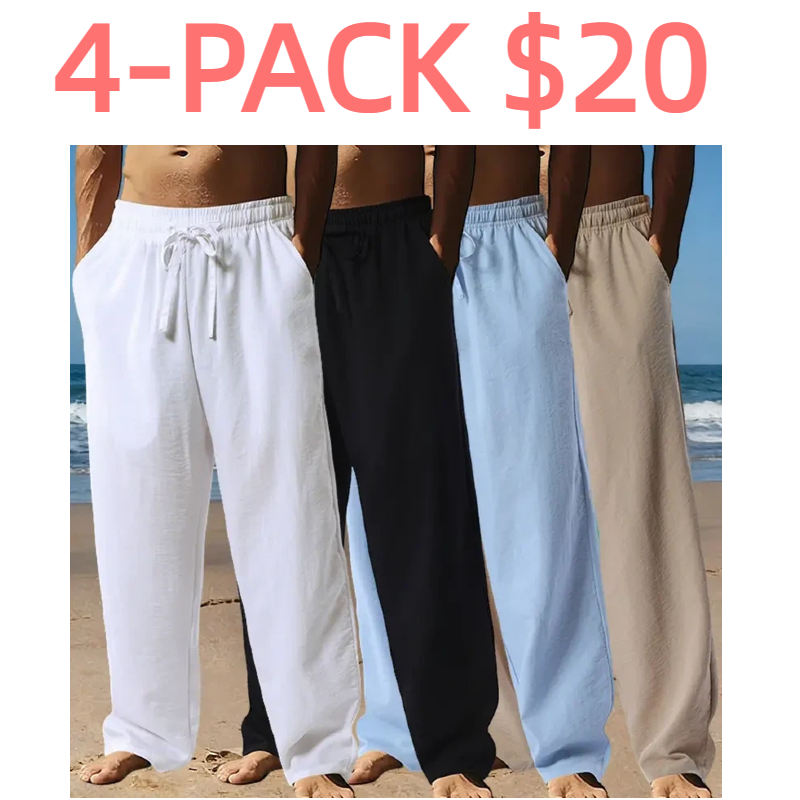 Men's Casual Pants Set