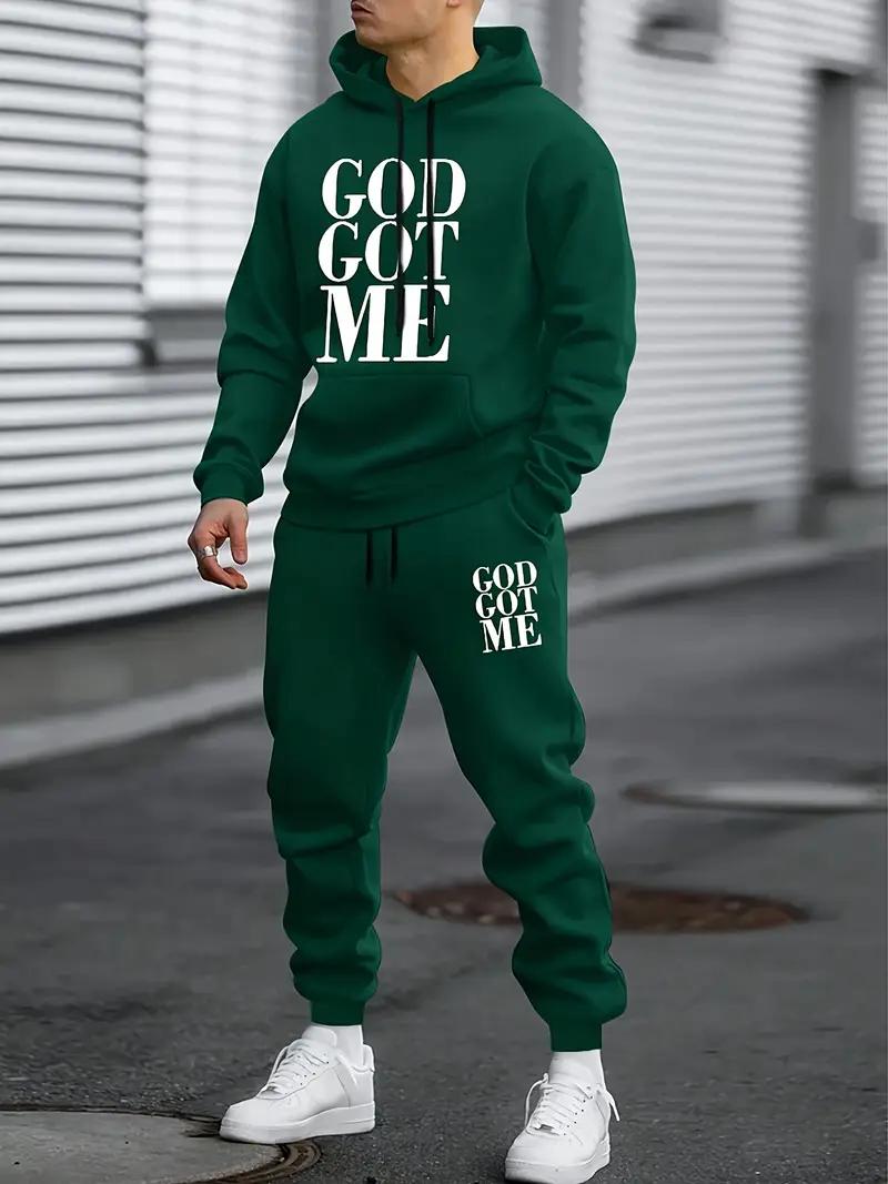 Men’s Fleece-Lined Hoodie & Sweatpants Set