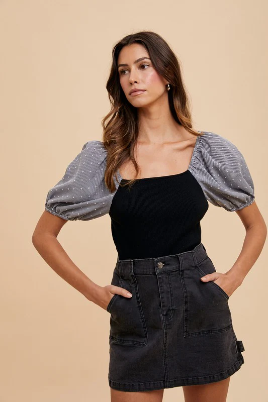 Wear Cargo Denim Mini Skirt
