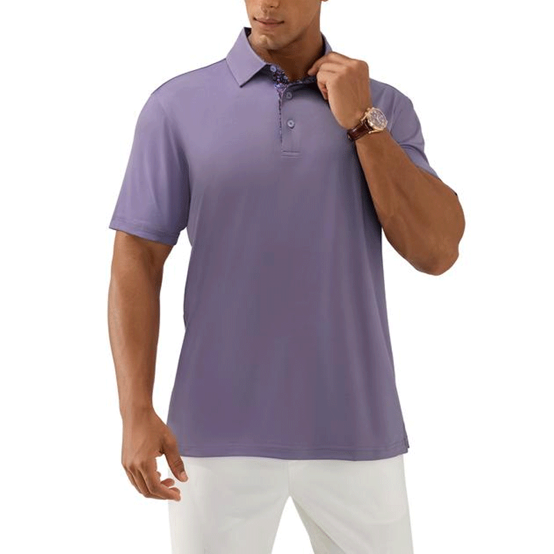 Men’s Classic Cotton Short-Sleeve Polo Shirt