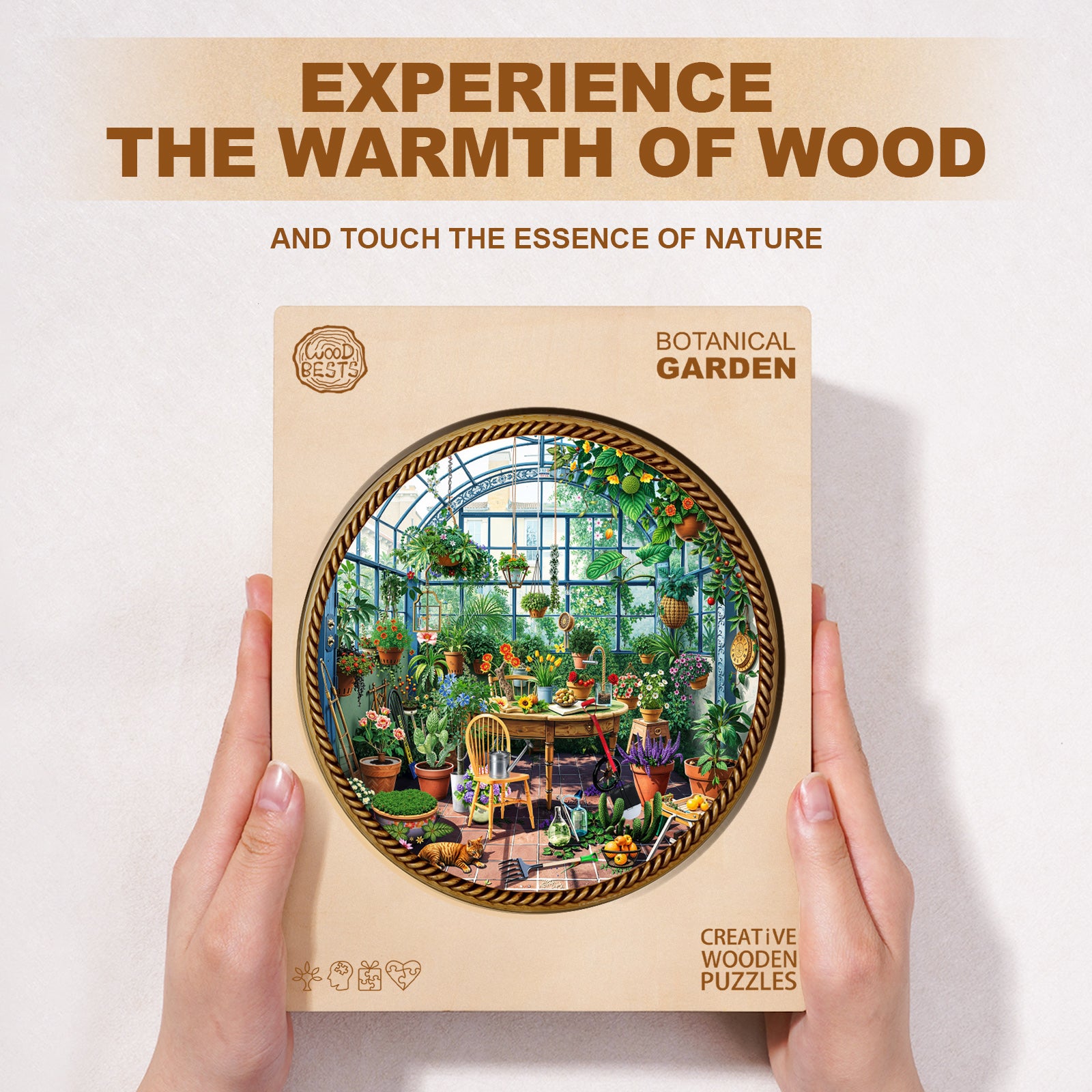 botanical garden Wooden Jigsaw Puzzle