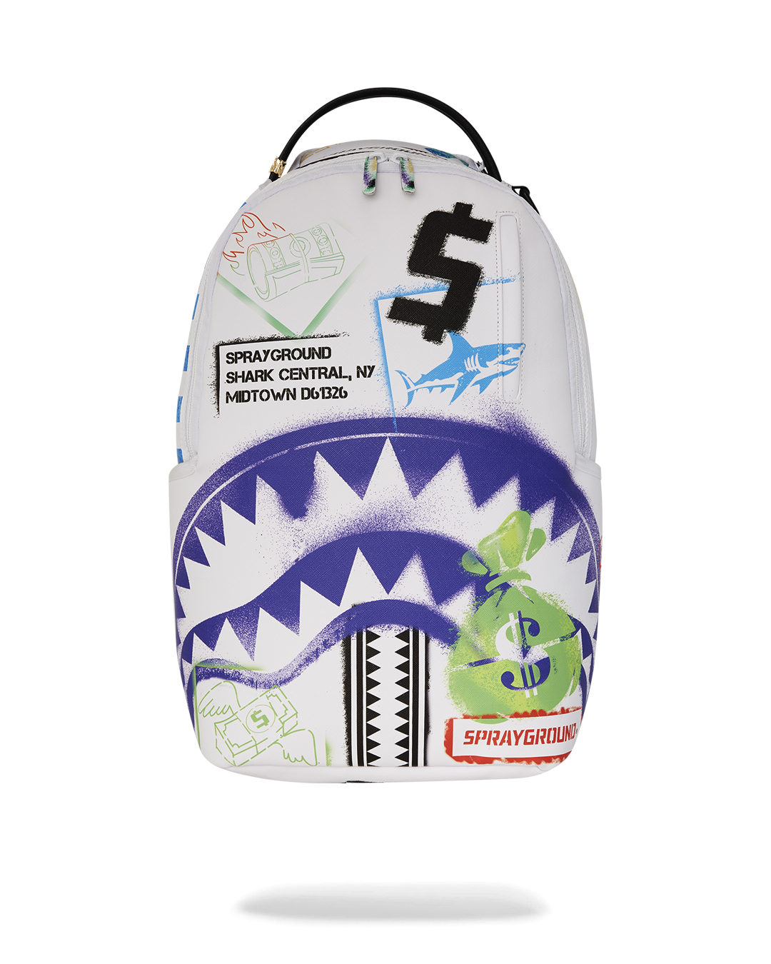 SHARK CENTRAL CUT OUT FOR GREATNESS DLXSV BACKPACK