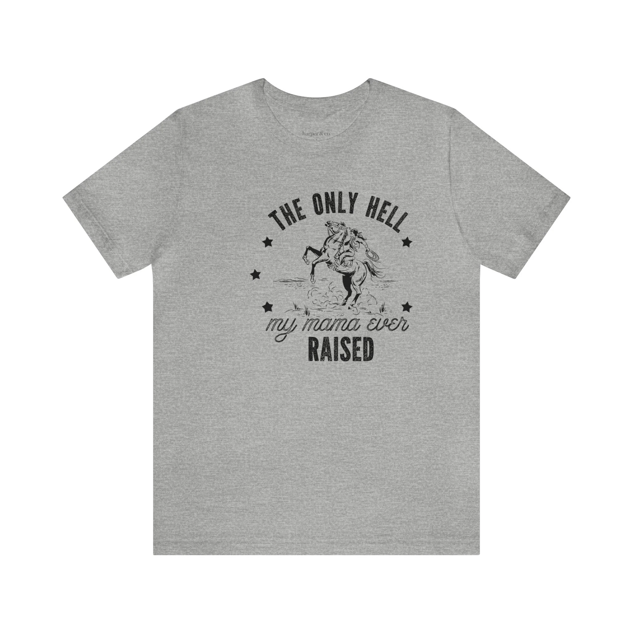 Mama Raised Hell Bella Canvas Unisex Jersey Tank