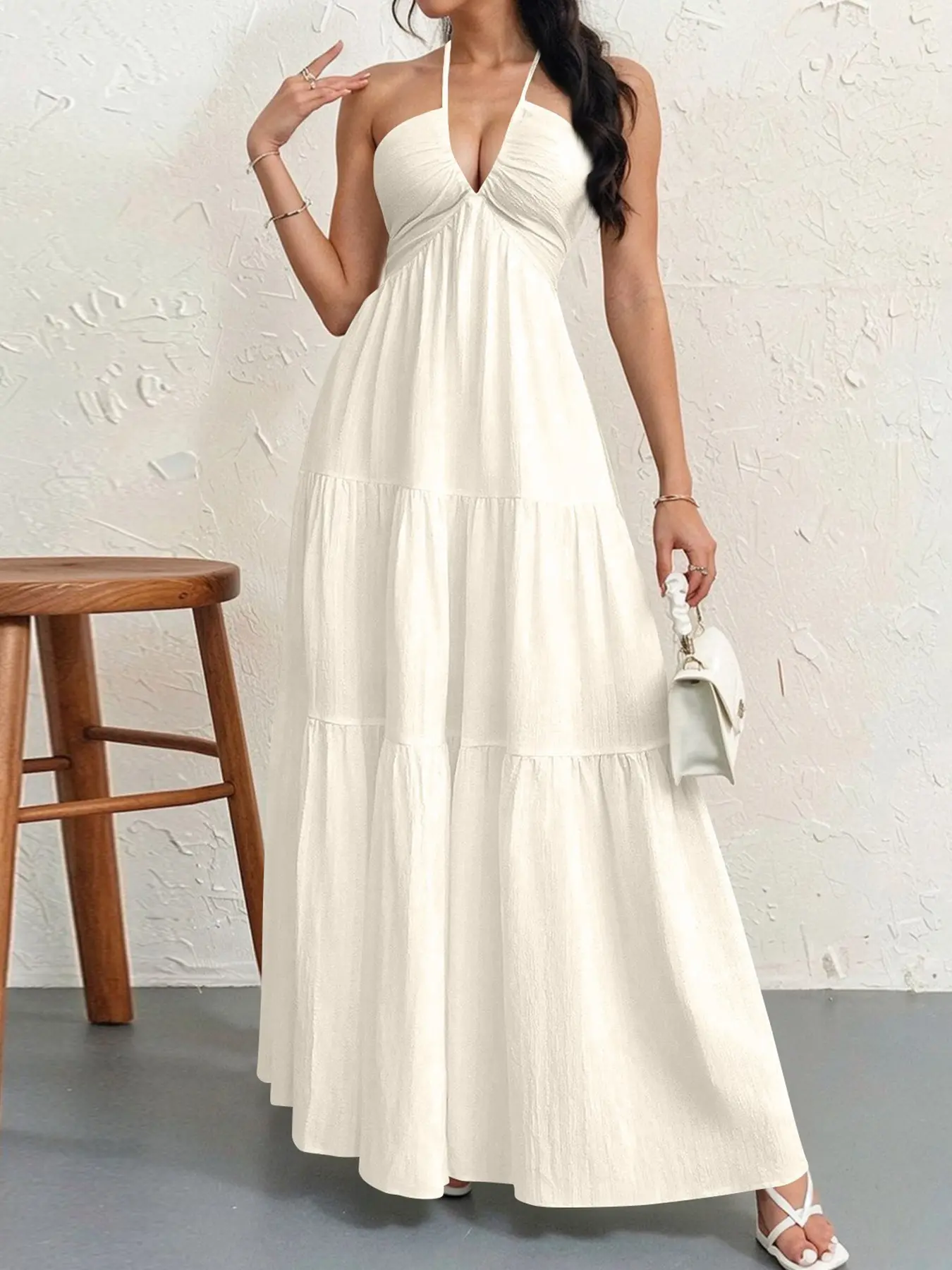 Women's Plain Dress, Summer Clothes Women