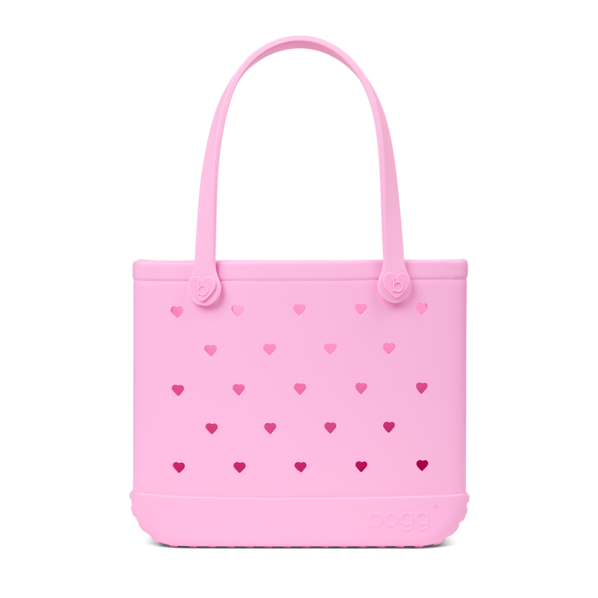 Baby Bogg Bag - Cut Out Heart Pink Taffy