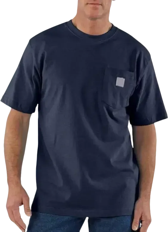 Last Day Promotion!CHT Men's K87 Workwear Loose Fit Heavyweight Short-Sleeve Pocket T-Shirt (Also Available in Big & Tall)