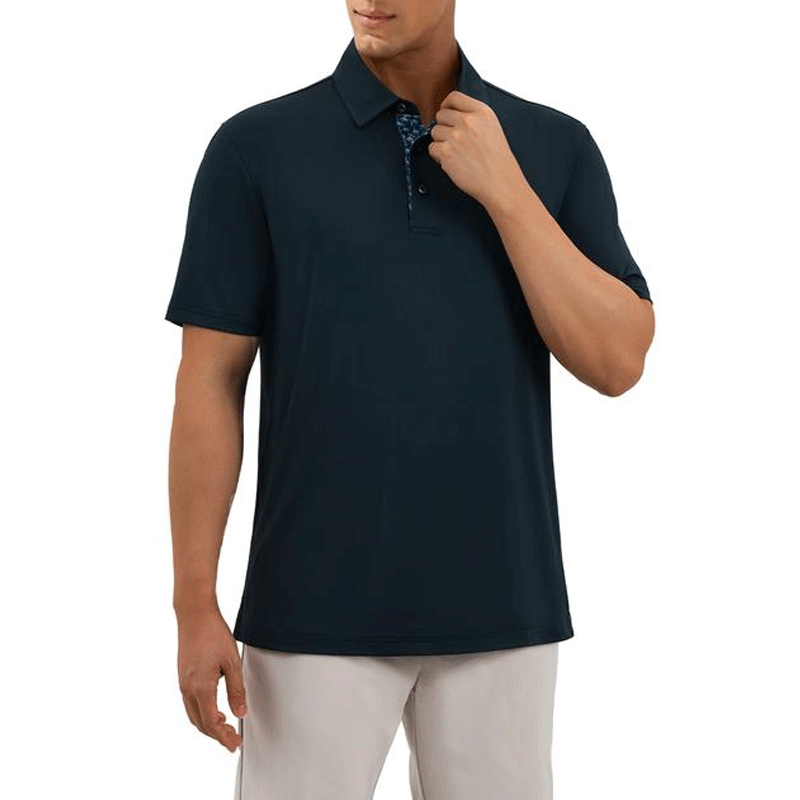 Men’s Classic Cotton Short-Sleeve Polo Shirt
