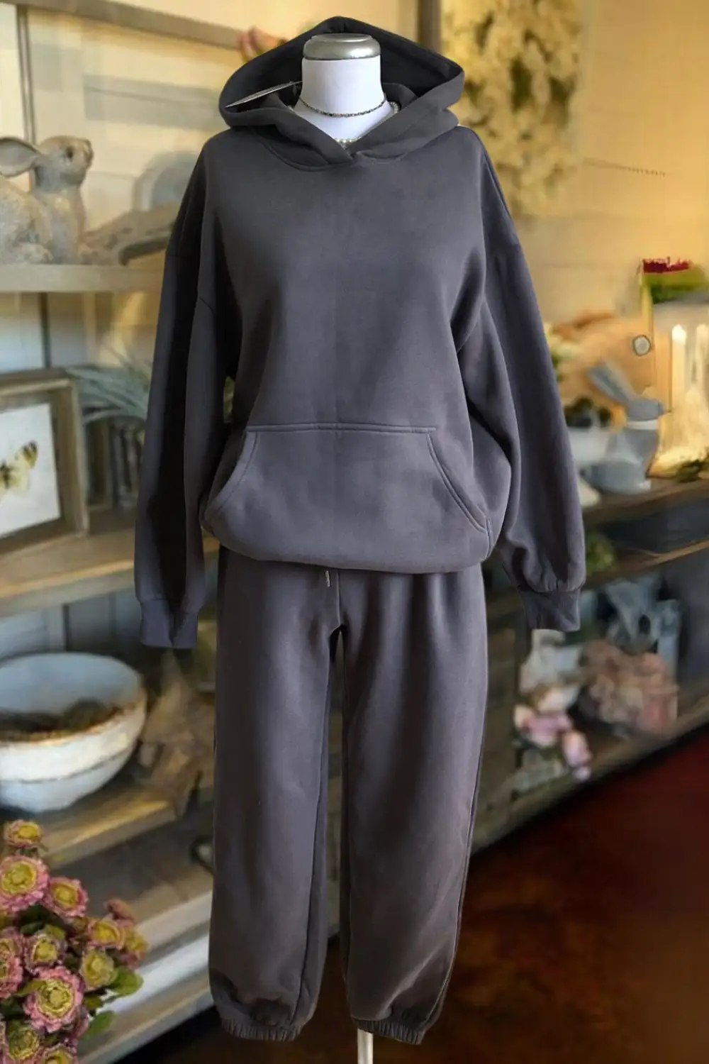 Versatile Hoodie Sweatsuit Set