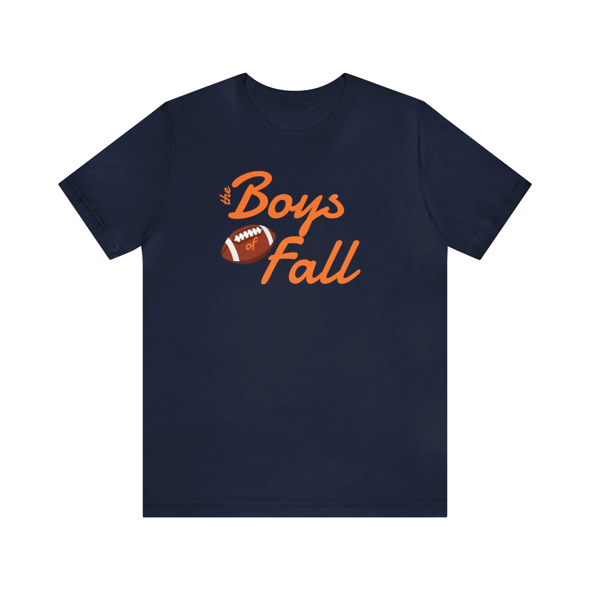Boys of Fall Football Patch Unisex Softstyle T-Shirt