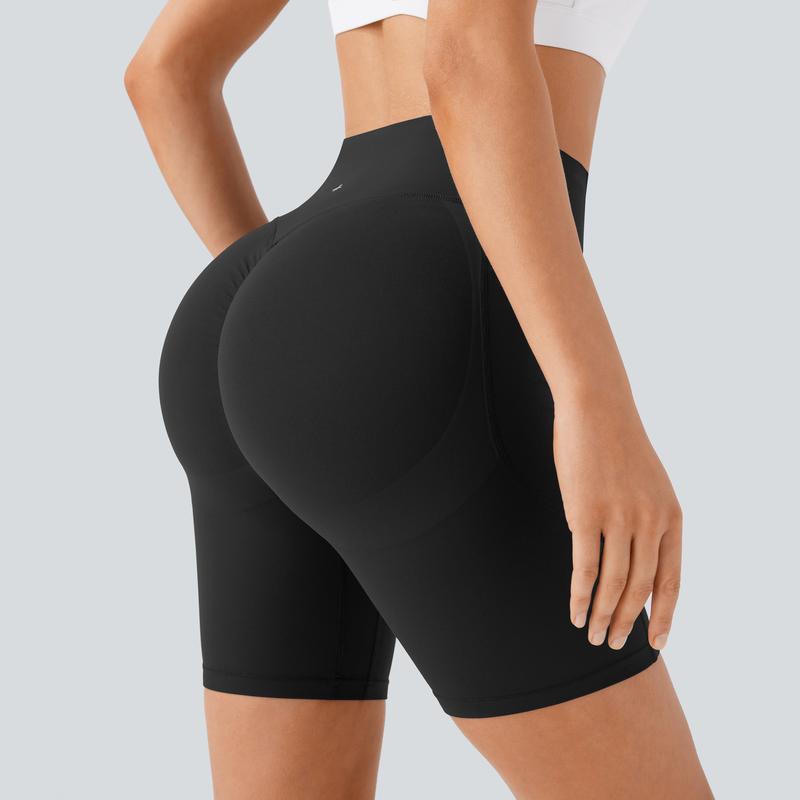 Women’s High-Waisted Scrunch Butt Lifting Leggings with Pockets