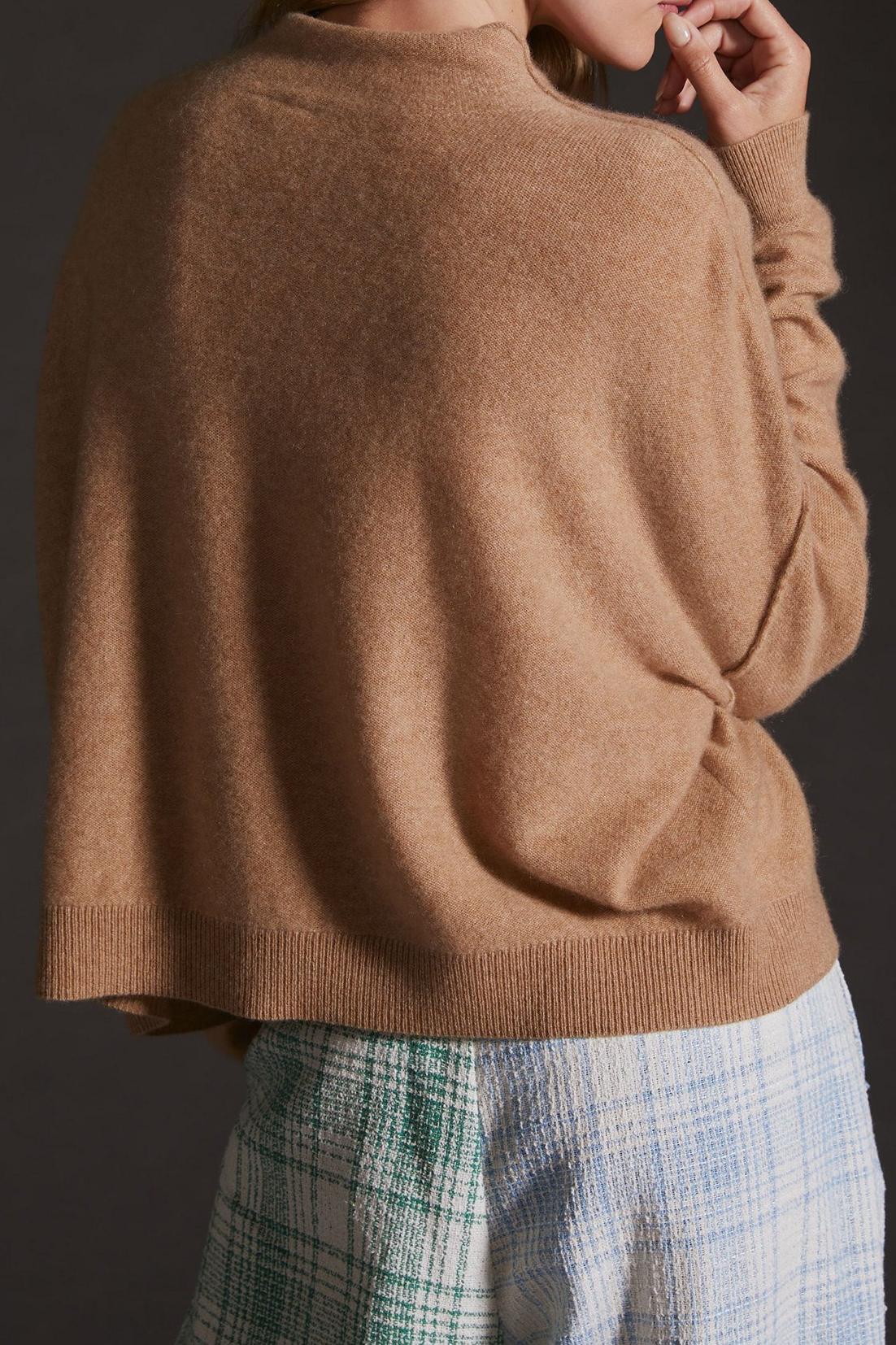 The Cashmere Mock Neck Sweater