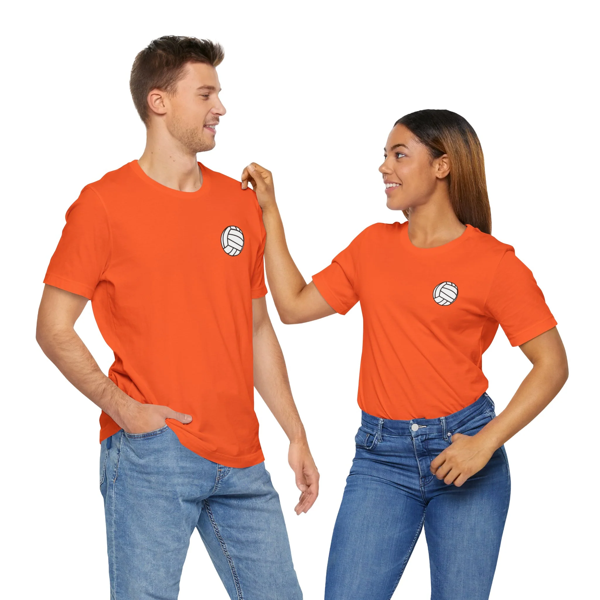 Volleyball Patch Unisex Softstyle T-Shirt