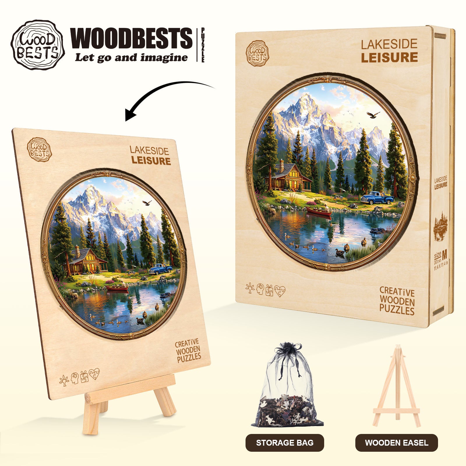 Lakeside leisure Wooden Jigsaw Puzzle