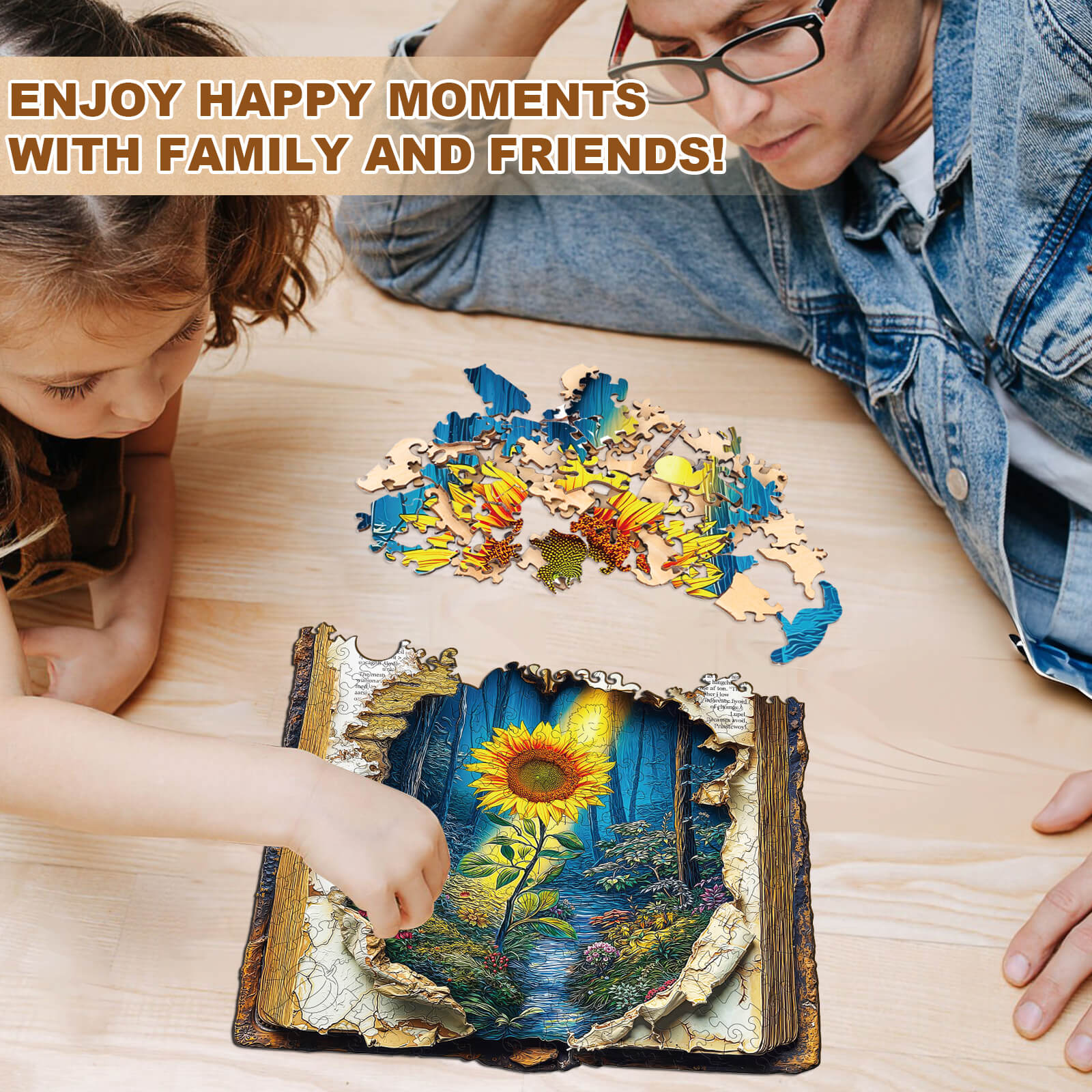 Golden Chapter Wooden Jigsaw Puzzle