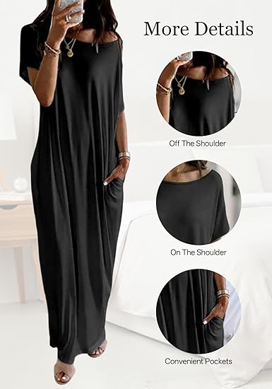 Women's Batwing Sleeve Lounge Dress