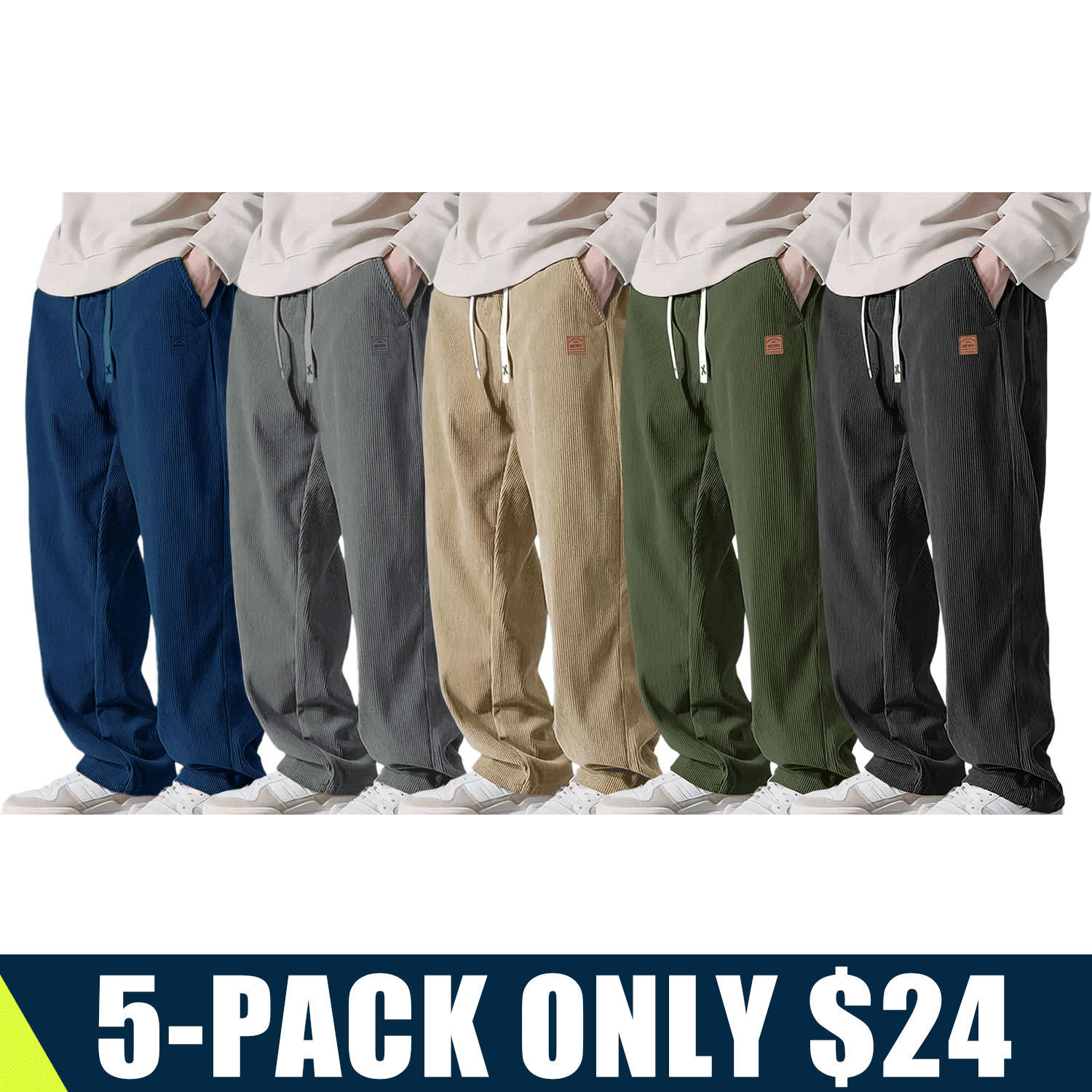 The Classic Corduroy - Men's Easy-Fit Lounge Pants