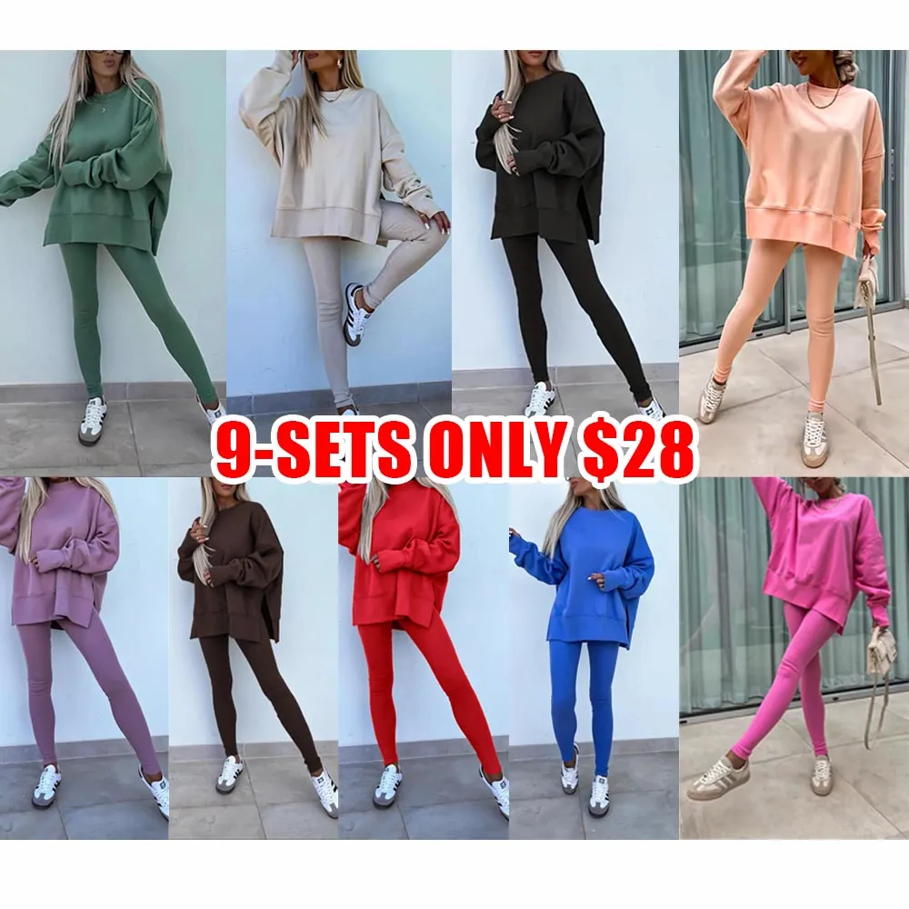 Cozy Women's Sweatshirt & Pants Set