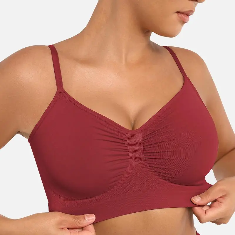Women's Wireless Sculpt Bra Basic Comfortable Fit Womenswear Everyday Up to 44DD