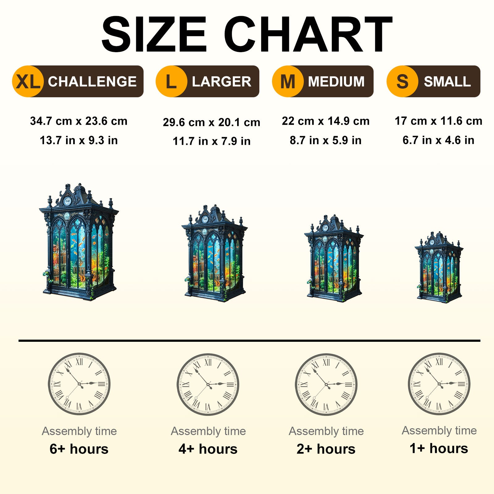 Aqua Time Hall Wooden Jigsaw Puzzle