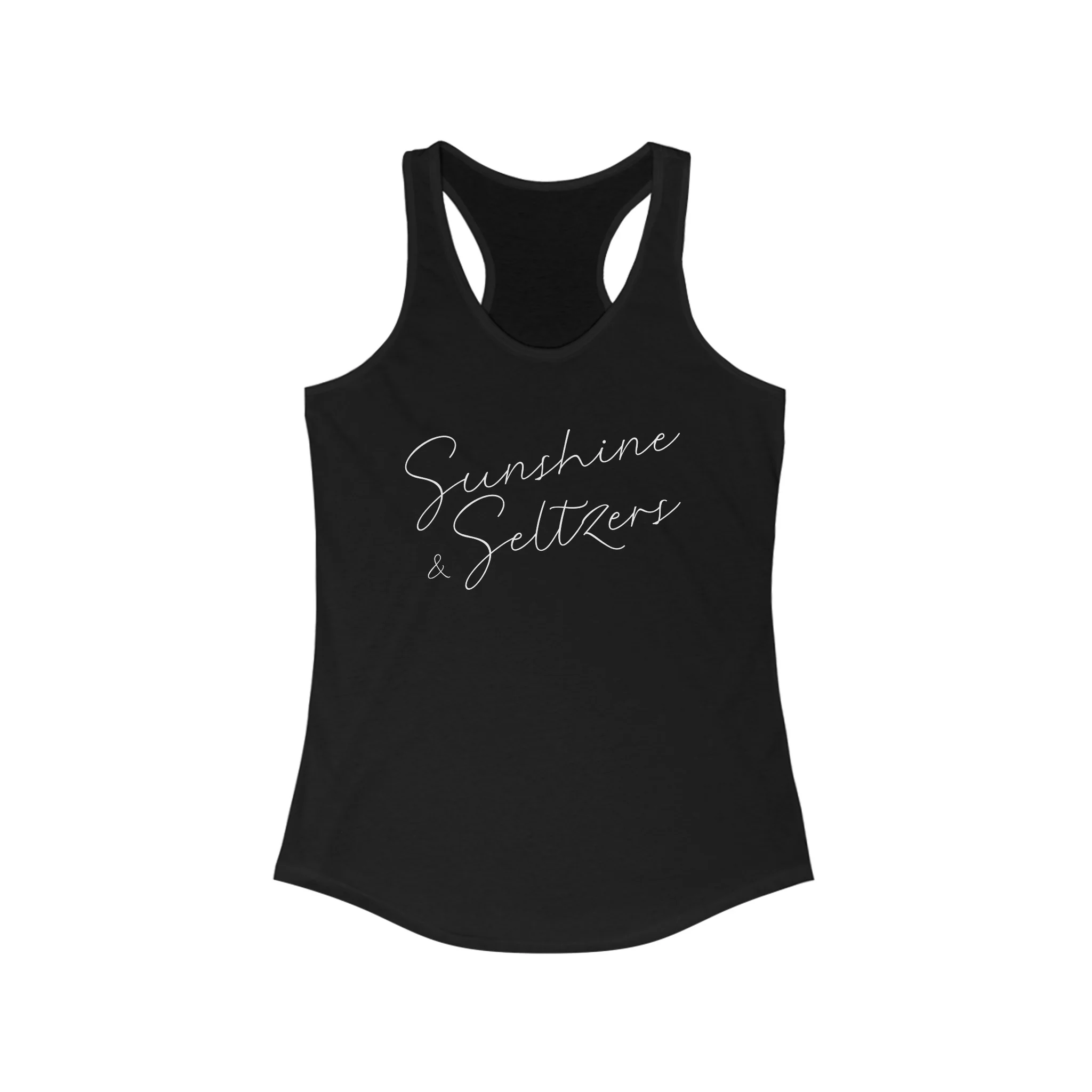 Sunshine & Seltzers Women's  Racerback Tank