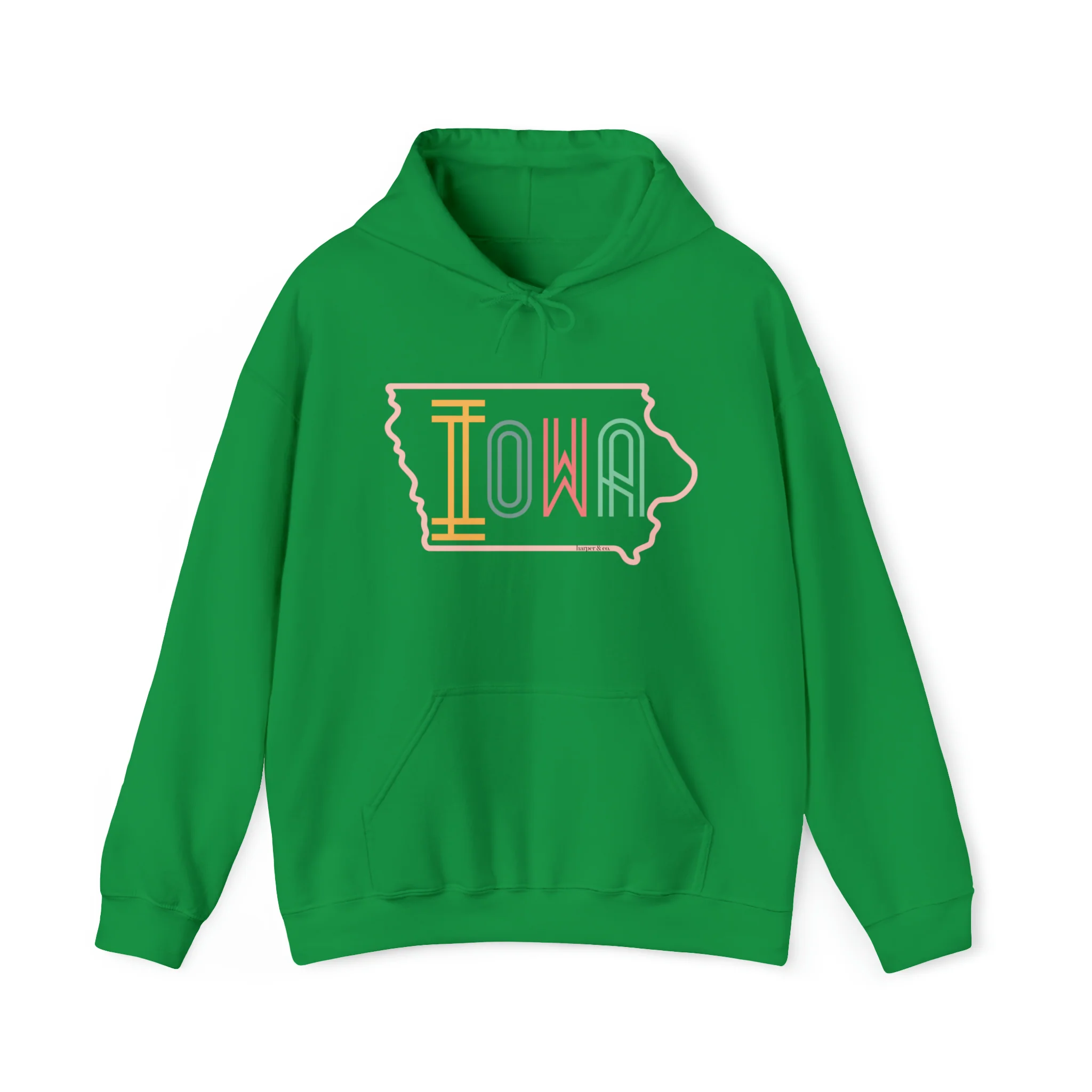 Iowa Light Unisex Heavy Blend? Hooded Sweatshirt
