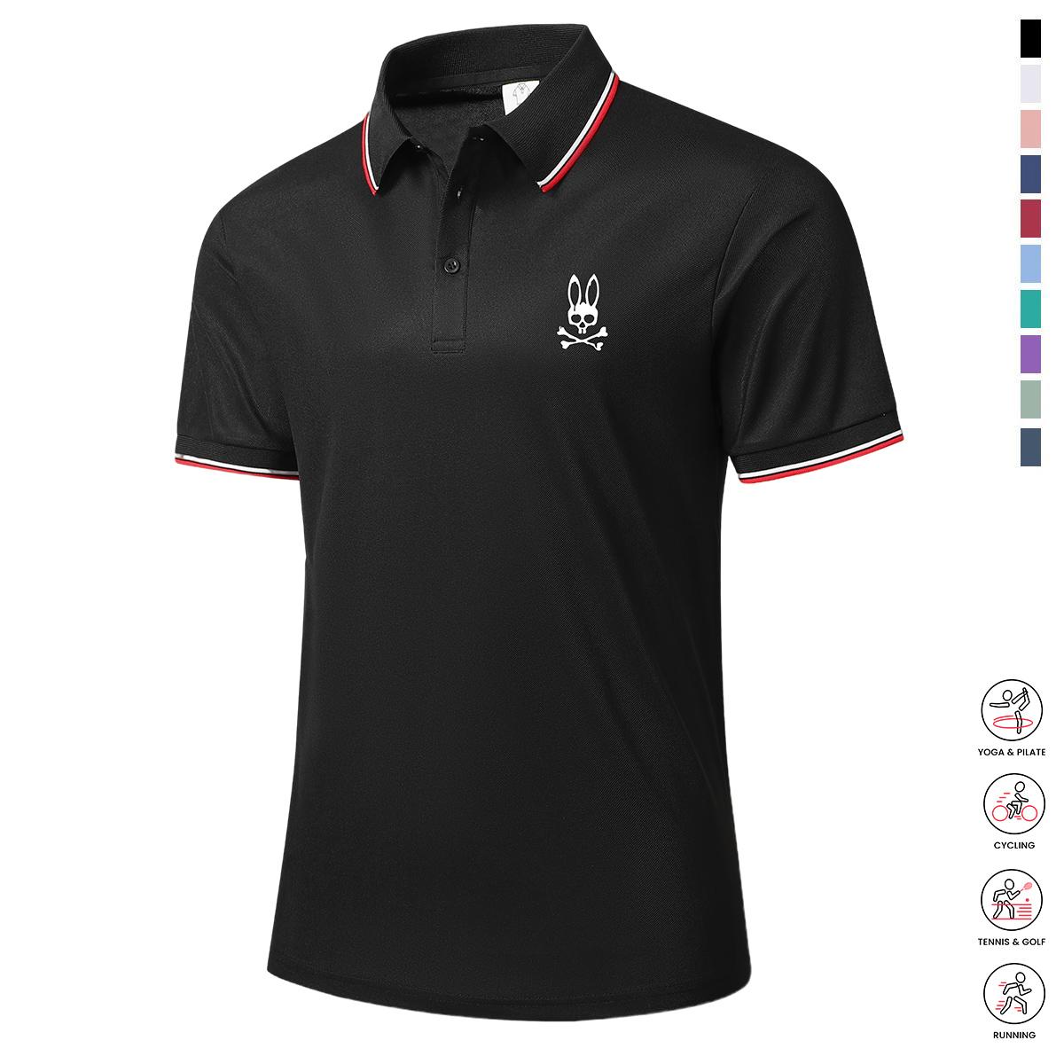 Men's Casual Short-Sleeve Polo Shirt