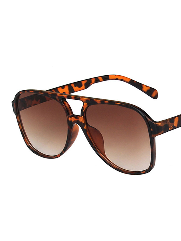 Geometric Sun-protection Sunglasses Accessories