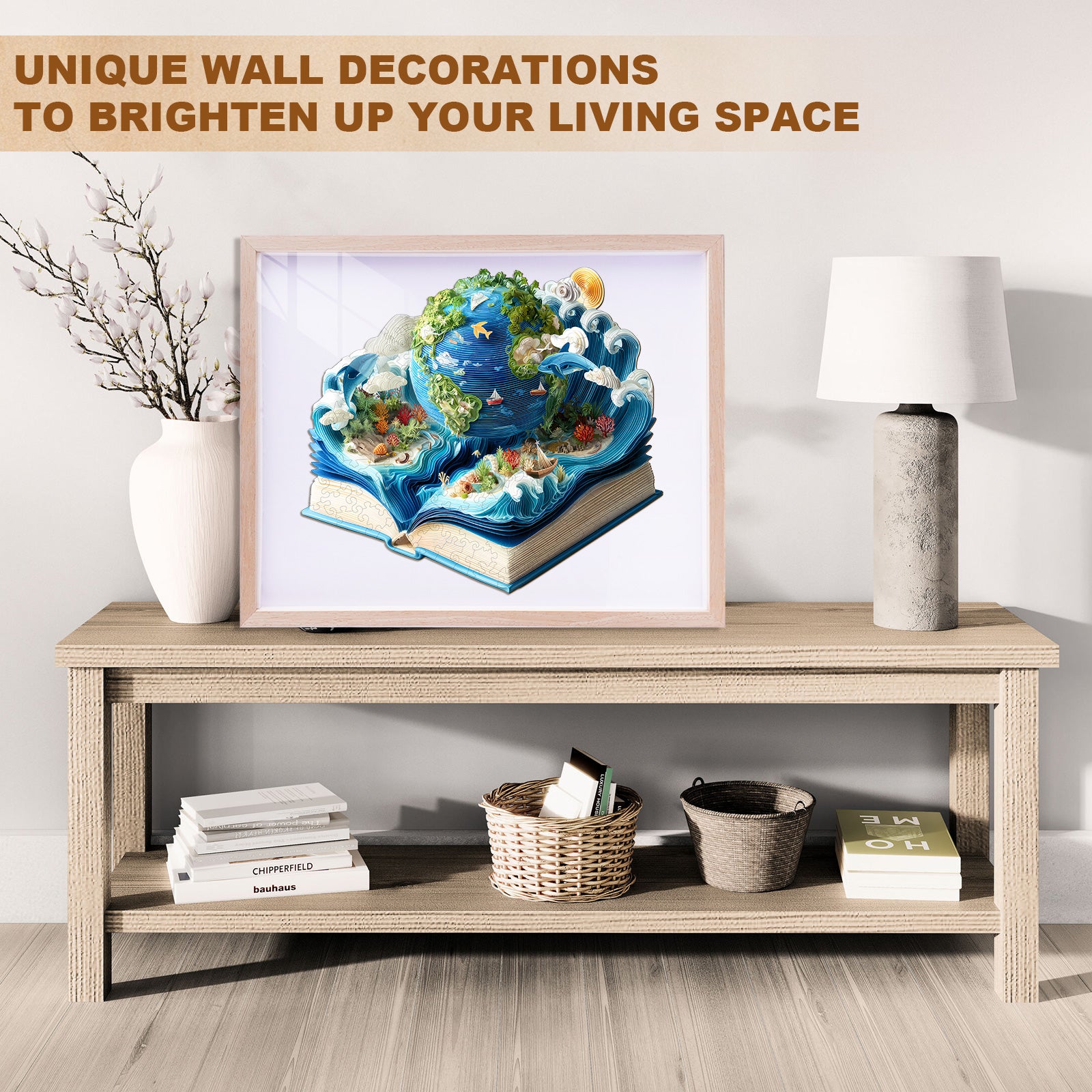 Ocean and Earth Wooden Jigsaw Puzzle