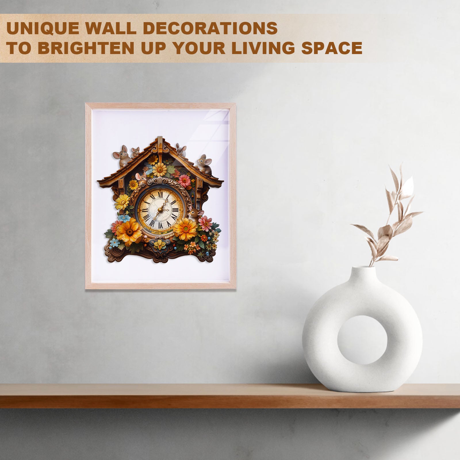 Nature’s Clockwork Wooden Jigsaw Puzzle