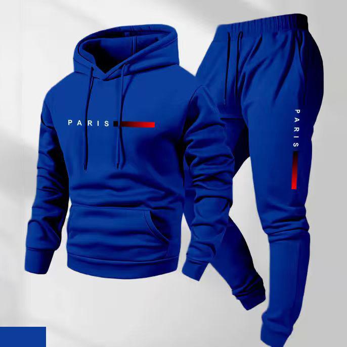 Men’s Hoodie & Sweatpants Set – Casual Tracksuit for Fall & Winter